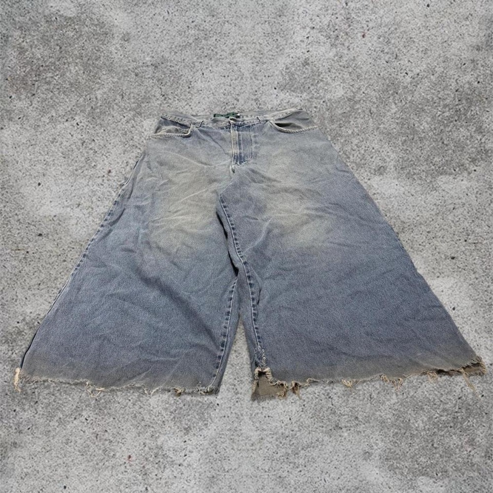 Vintage Y2K/90s super baggy GAT raver pants